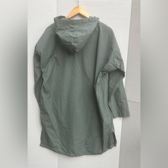 Jnby Anorak Jacket Outdoor Waterproof Hood military green oversized - Picture 2 of 11